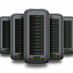 Image of a host of server machines