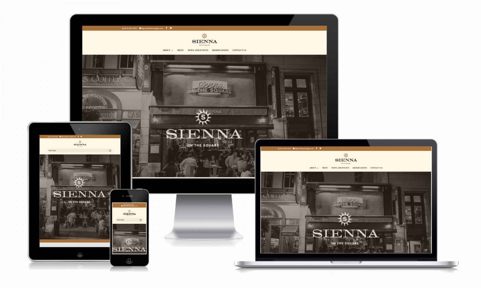 Sienna on the Square mockup