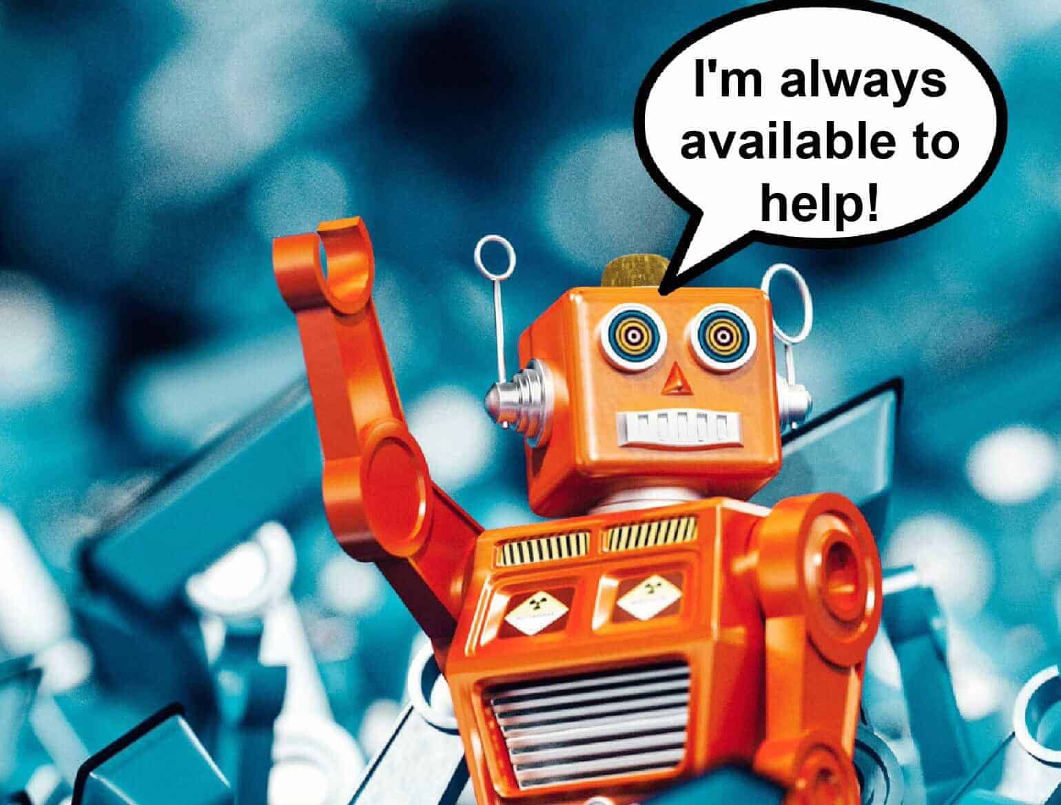 6-benefits-of-chatbots-always-available One benefit of chatbots is that they're always available