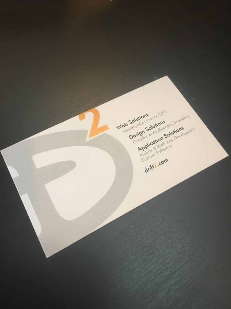 Business Cards are the best place to show your brand's logo