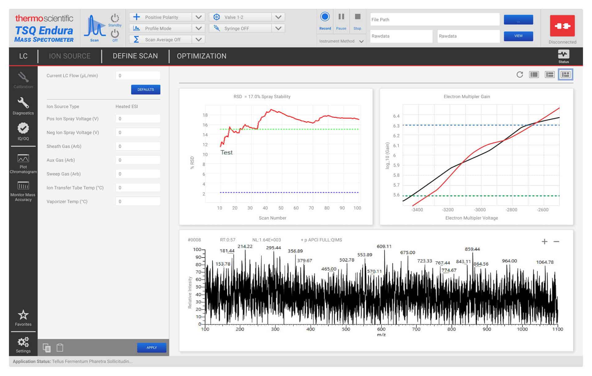 Thermo Fisher UI Design.